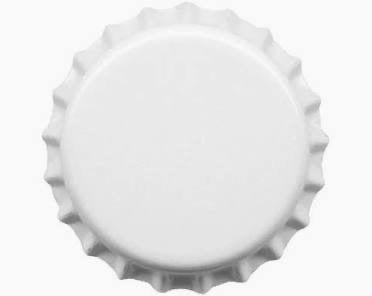 Kapsyl 26 Mm Vita 80 Stycken För Buteljering Av Öl Cider Läsk Och Mjölk Till Hembryggare Och Hemkonsumtion