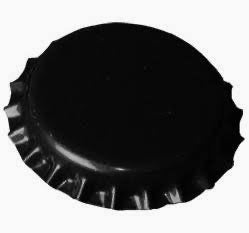 Kronkorkar 26 Mm Svarta 80 Stycken För Öl Cider Läsk Och Mjölk För Hemmabryggning