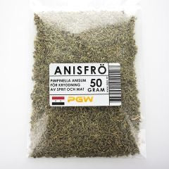 Anisfrö 50 g Från Al Hine Syrien Naturlig Aromatisk Krydda För Bakverk Och Drycker