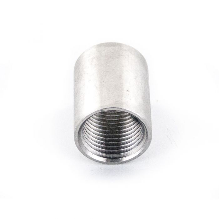 Rostfri Koppling Hona/Hona 1/2 tum Invändig 1/2 NPT-Gänga Rörmuff för VVS Installationer och Skarvningar