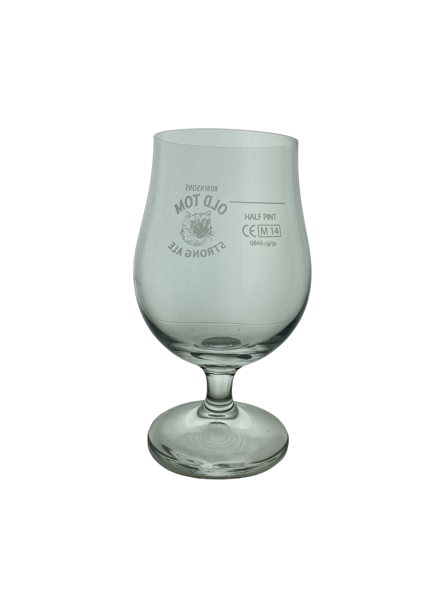 Glas För Robinsons Old Tom Strong Ale Stilrent Ölglas För Ölälskare Och Samlare Hemmet Presenttips