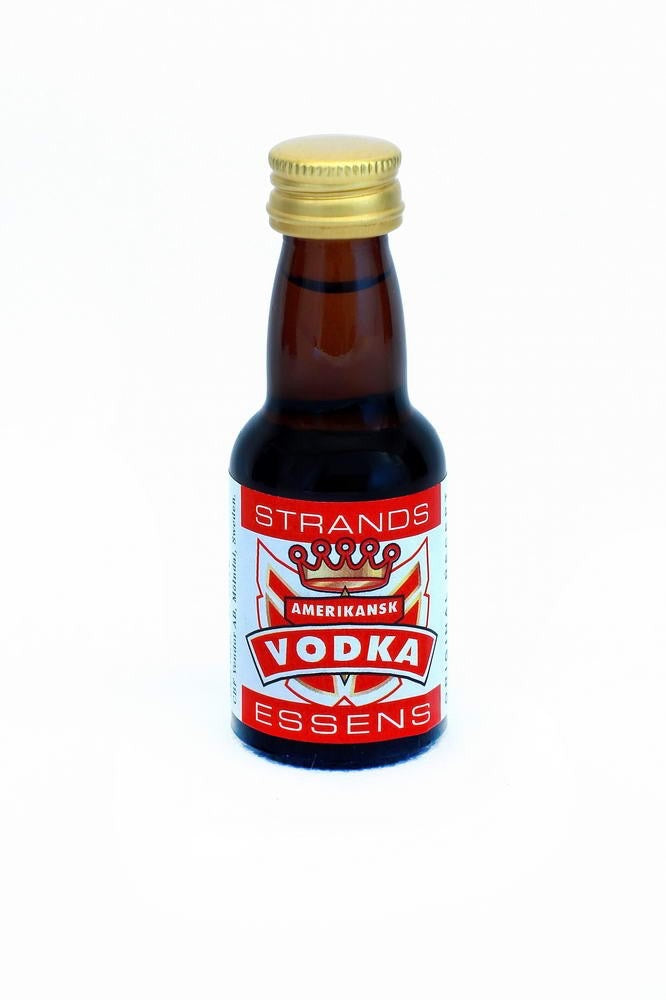 Strands Amerikansk Vodka Essens För Hemma Blandare Och Cocktailentusiaster Som Söker Ren Bas Till Snaps Och Drinkar