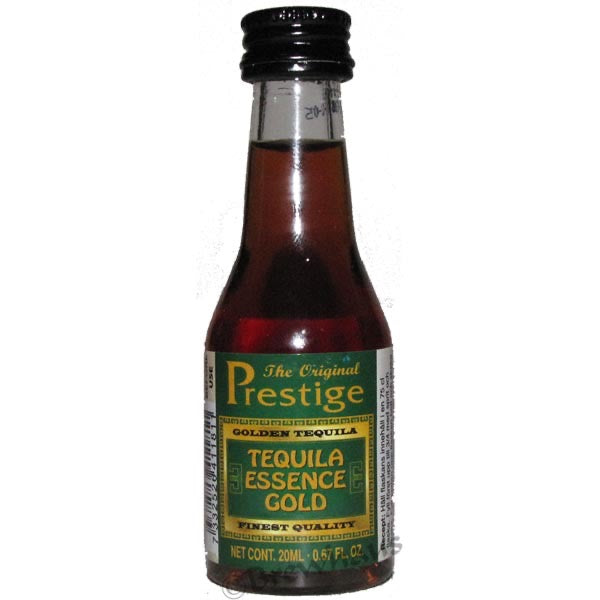 Prestige Tequila Gold Essens Fyllig Smakessens för Hemma Bryggning och Tequila Cocktails
