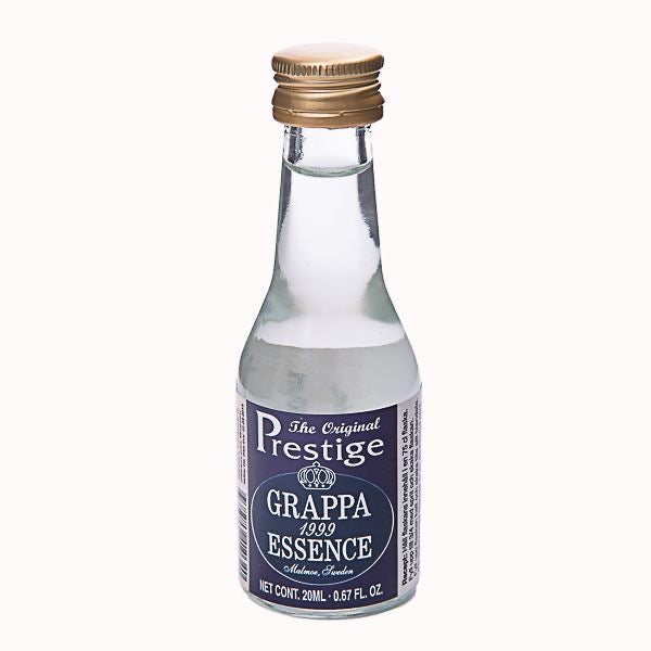 Prestige Grappa Essens 20 ml Aromatisk Och Fyllig Essens För Att Skapa Autentisk Grappakaraktär Italiensk Spritstil