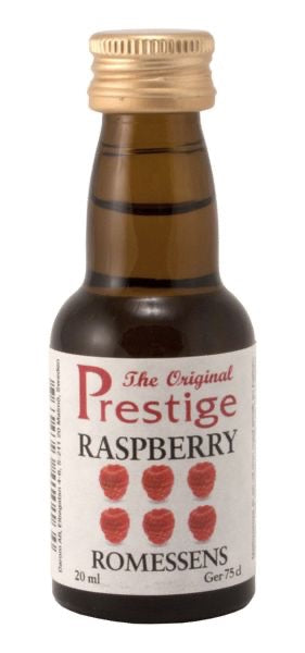 Prestige Raspberry Rum Essens Fruktig Smakförstärkare För Romlikör Hemmabryggare Och Cocktailälskare