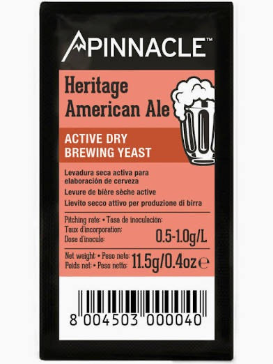 Öljäst, Pinnacle Heritage American Ale 11.5 g
