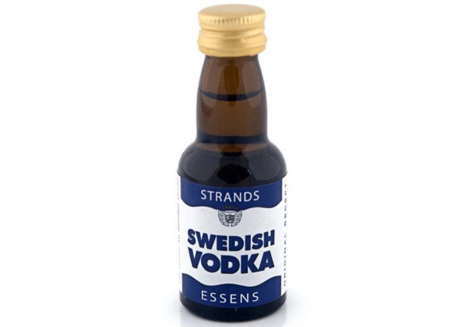 Strands Svensk Vodka Essens Neutral Essens För Hemmabryggning Bas För Drinkar Och Cocktails