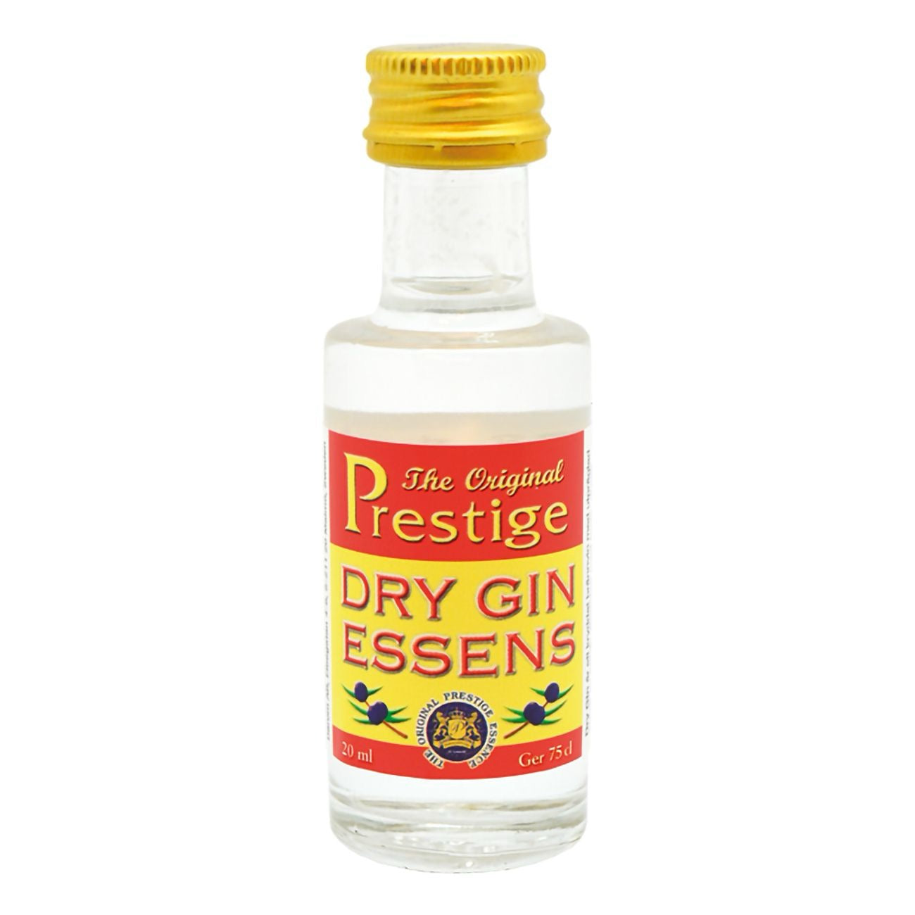 Prestige Dry Gin Essens Hemmagjord Gin För Hemmabryggning Med Enbär Citrus Och Örttoner
