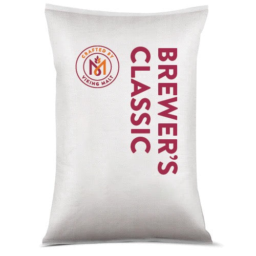 Wheat Malt krossad vetemalt 1 kg från Viking Malt för ölbryggning