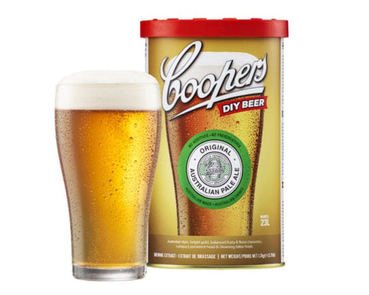 Coopers International Australian Pale Ale ölsats för hembryggning 23 liter