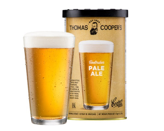 Ölsats Coopers TC Bootmaker Pale Ale för bryggning av 23 liter pale ale hemma