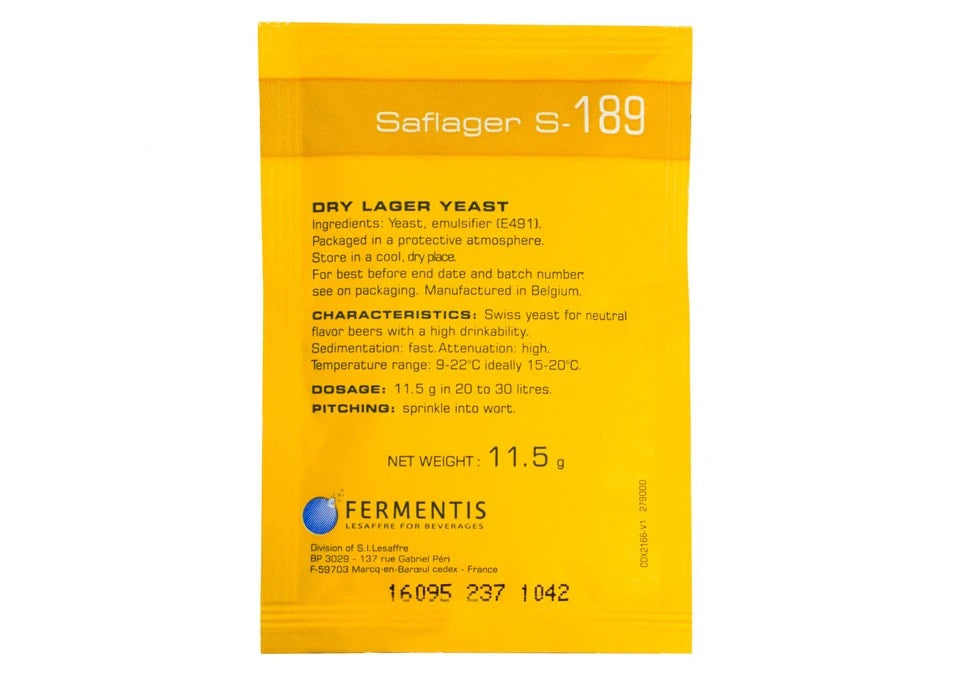 Fermentis Saflager S23 Lagerjäst För Svenska Hembryggare Ren Smak Med Lätt Fruktig Estering