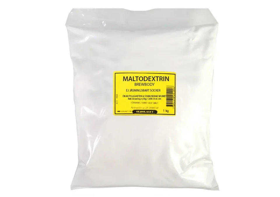 Maltodextrin 1kg Snabb Energikälla För Träning Och Brewbody Hemmabryggning Av Öl
