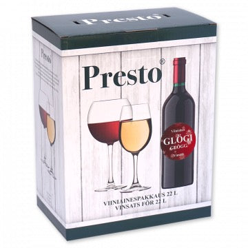 Presto Glögg Vinkit För 23 Liter Gör Din Egen Klassisk Glögg Hemmagjord Värme Julmys