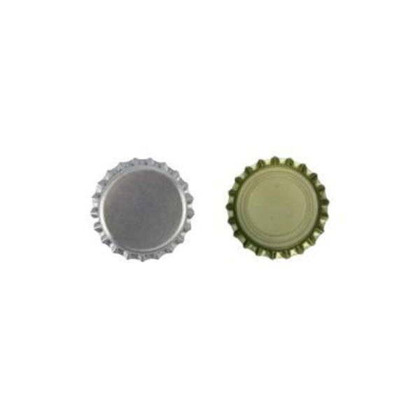 Kronkorkar 26 Mm I Guld 80 Stycken För Hemmabottling Av Öl Cider Läsk Och Mjölk Pack