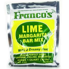 Francos Lime Mix För Hembryggning Med Fräsch Limekaraktär För Att Uppnå Jämn Smak Varje Bryggning Hos Hemmet