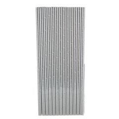 Sugrör Papper 25-pack Silver