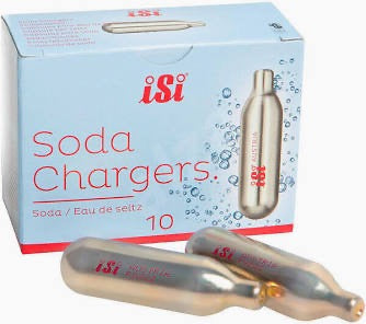 Isi CO2 Patron 8 g 10 Pack För Vispgrädde Och Skum I Hemmet Och Professionella Kök