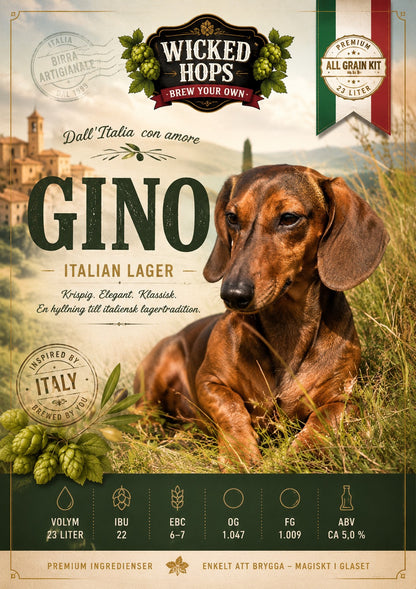 Allgrain - Gino, Italian lager 23L