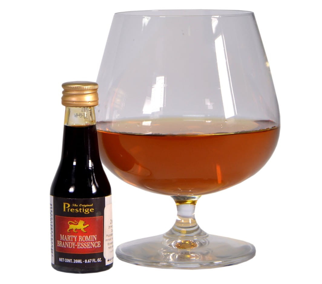 Prestige Marty Romin Brandy Cognac Essens Alkoholfri Smakessens för Hemmatillverkning av Brandy