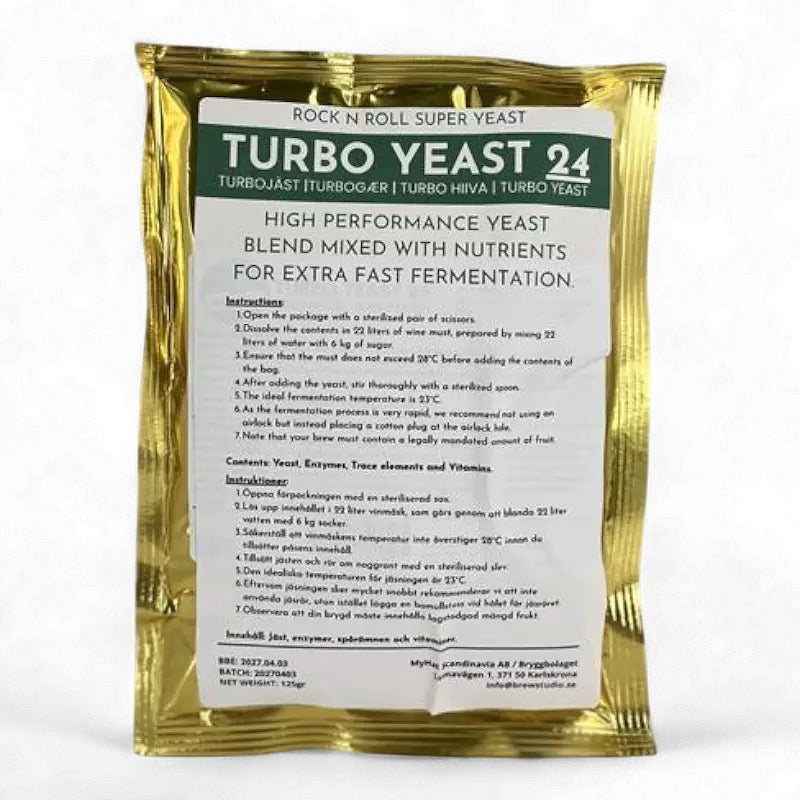 Turbojäst 24 – Turbojäst för hemmabryggning