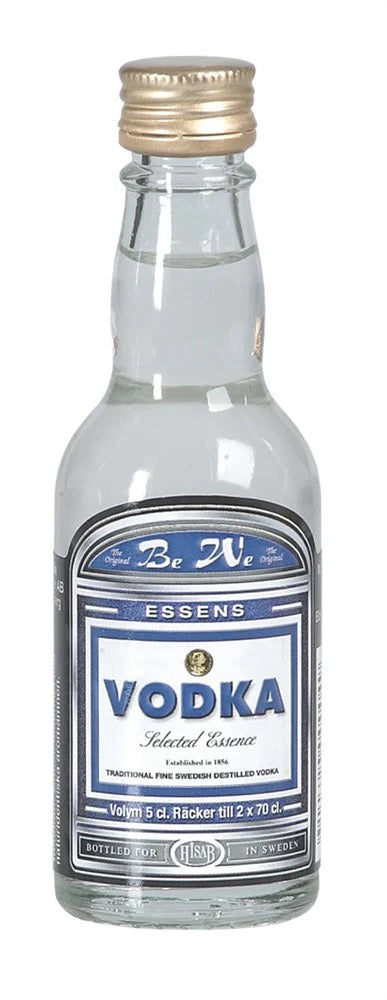 BeWe Vodka Essens Ren Neutral Bas För Hemgjord Vodka Perfekt Bas För Drinkar Och Egen Smaksättning 50 Ml