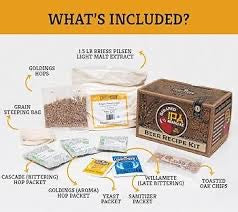 Refill Oak Aged IPA Recept Kit För Hembryggning Med Djup Ekfats Karaktär Och Aromatisk Humle