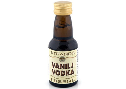 Strands Vanilj Vodka Essens Ger En Varm Vaniljton Till Cocktails Desserter Och Shots