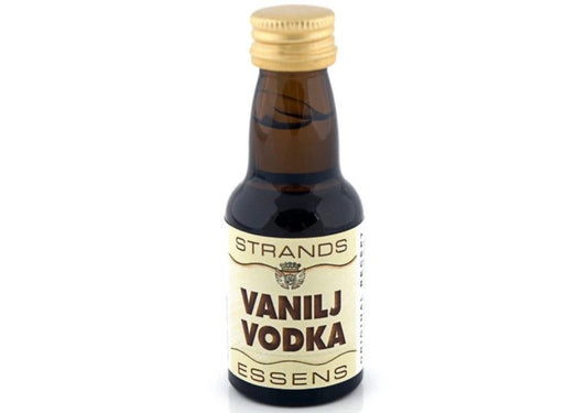 Strands Vanilj Vodka Essens Ger En Varm Vaniljton Till Cocktails Desserter Och Shots