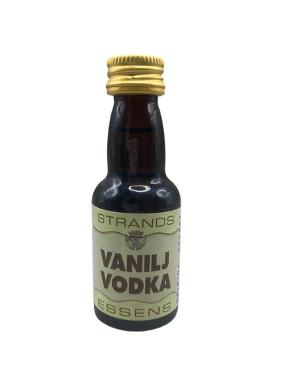 Strands Vanilj Vodka Essens Ger En Varm Vaniljton Till Cocktails Desserter Och Shots