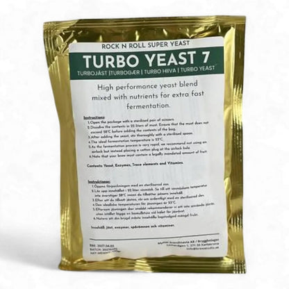 Turbojäst 7 dagar – Turbojäst för hemmabryggning