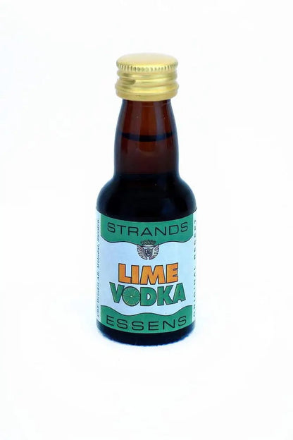 Strands Lime Vodka Essens Frisk Lime Doft Förvandlar Brännvin Till Ren Vodkakaraktär Med Citrusarom Hemma Drinkar