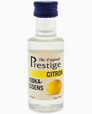 Prestige Citronvodka Essens Koncentrerad Smakessens För Hemmabryggning Av Citronvodka Med Fräsch Citronsmak