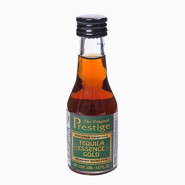Prestige Tequila Gold Essens Fyllig Smakessens för Hemma Bryggning och Tequila Cocktails