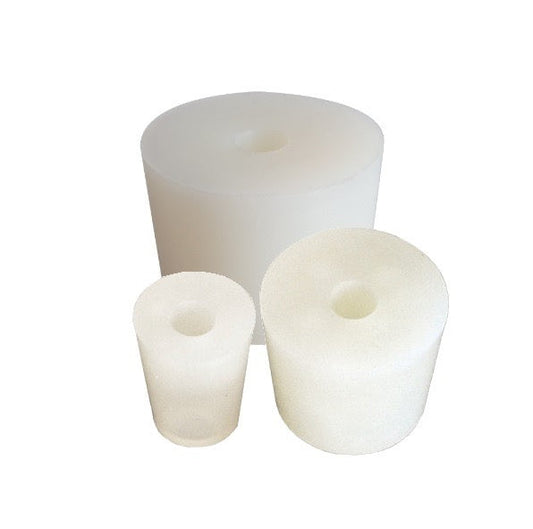 Silikonpropp 59,5/50,5 - Med hål