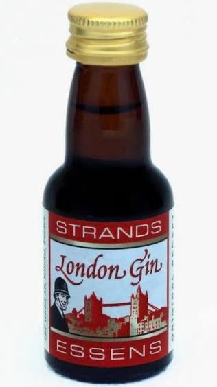 Strands London Gin Essens För Hemmagjord Gin Och Andra Spritdrycker Proffsprofil Smakförstärkare