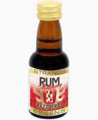 Strands Razzberry Rum Essenser För Smaksättning Av Sprit Likör Och Snaps Hemma För Professionell Smaksättning Av Sprit