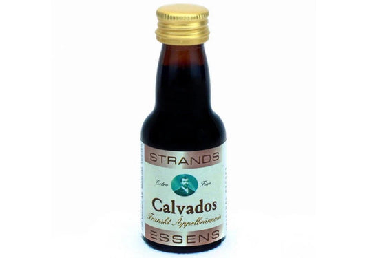 Strands Calvados Essens Fransk Äppelbrännvin För Hemmagjord Calvados Med Klara Äppeltoner Och Mild Ek