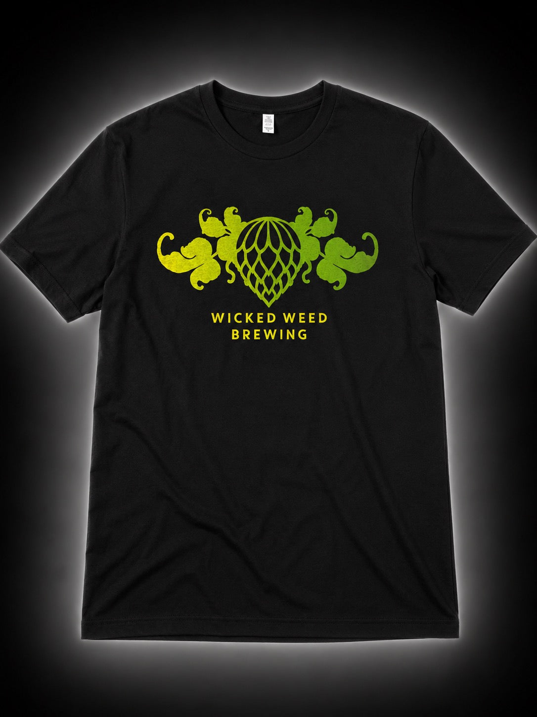 T-shirt, Wicked Weed Svart/Gul/Grön