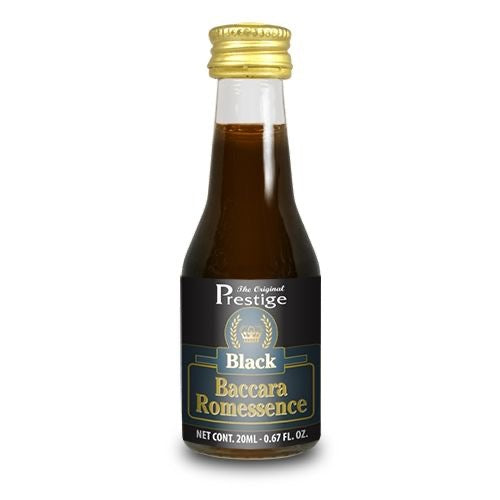 Prestige Black Baccara Rom Essens Koncentrerad Smakessens För Hemma Romlikör Med Djup Romkaraktär
