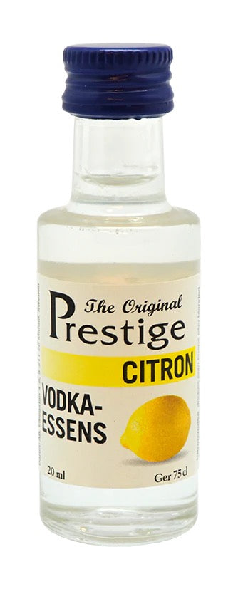 Prestige Citron Vodka Essens Frisk Citronsmak Till Hemmagjord Citronvodka Enkelt Och Prisvärt
