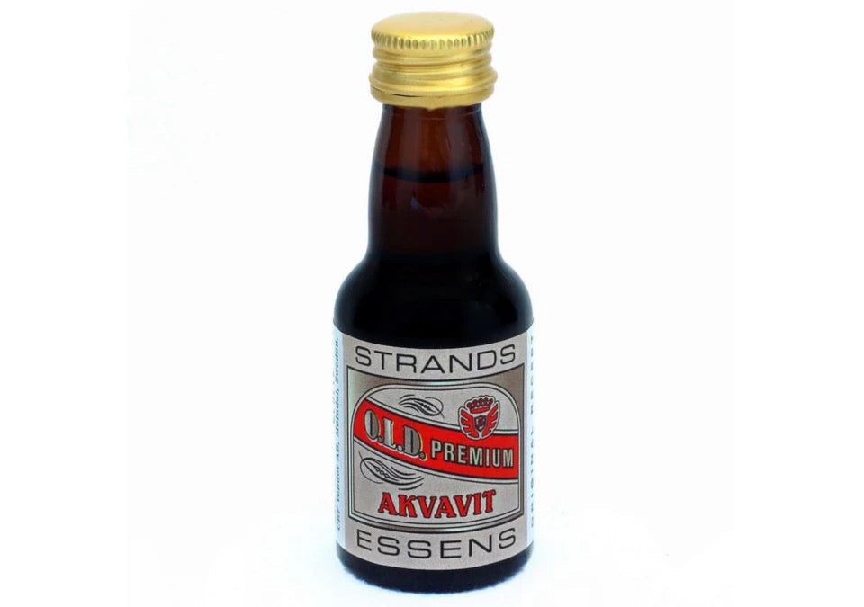 Strands OP Akvavit Essens För Hemmakryddad Akvavit Med Den Svenska OP Stilens Mjuka Kryddiga Karaktär