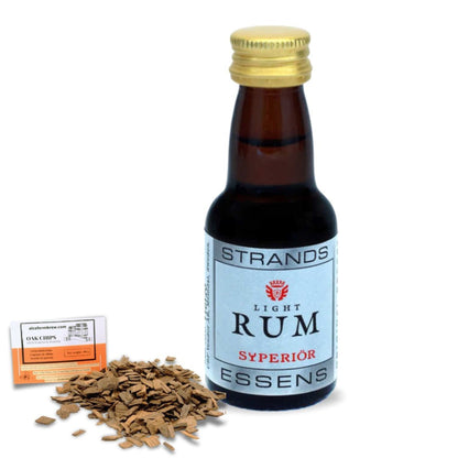 Strands Light Rum Essens Koncentrerad Romessens För Hemmabryggning Av Ljus Rom Och Arom