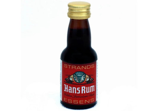 Strands Hans Rum Essens 20 ml Fyllig Aromatisk Smaksättning För Hemlagad Mörk Rom Liknande Karaktär
