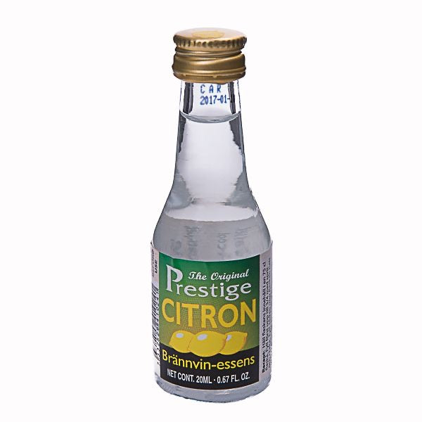Prestige Citron Brännvin Essens Koncentrerad Citrusessens För Citronbrännvin Med Tydlig Citronsmak Och Runt Avslut