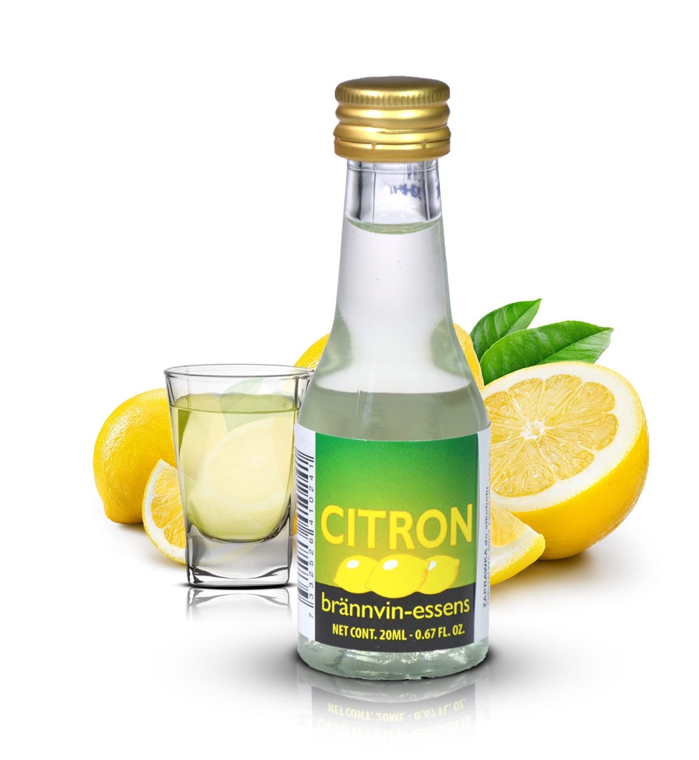 Prestige Citron Brännvin Essens Koncentrerad Citrusessens För Citronbrännvin Med Tydlig Citronsmak Och Runt Avslut