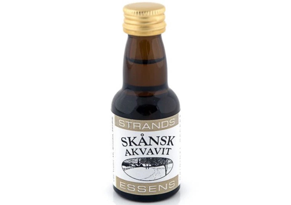 Strands Skånsk Akvavit Essens Aromatisk Smakessens För Hemma Bryggning Av Klassisk Skånsk Akvavit