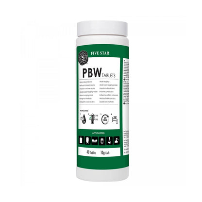 PBW Five Star Tablets 40x10 g