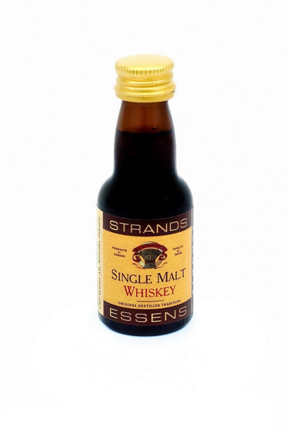 Strands Single Malt Whiskey Essens Alkoholfri Smakprofil För Hemmabryggning Med Djupa Maltiga Känslor