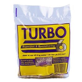 Ekens Turbo 6 Turbojäst Tvåkomponents För Hemmabryggning Snabb Ren Jäsning Och Effektiv Alkoholomvandling